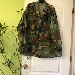 US Air Force Military camo jacket Men’s XL